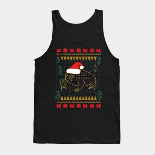 Black Desert Rain Frog Ugly Christmas Sweater Tank Top